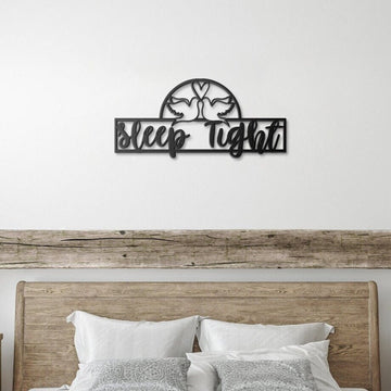 bedroom couples personalized wall sign – 16 gauge steel