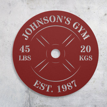 gamer personalized wall sign – 16 gauge steel