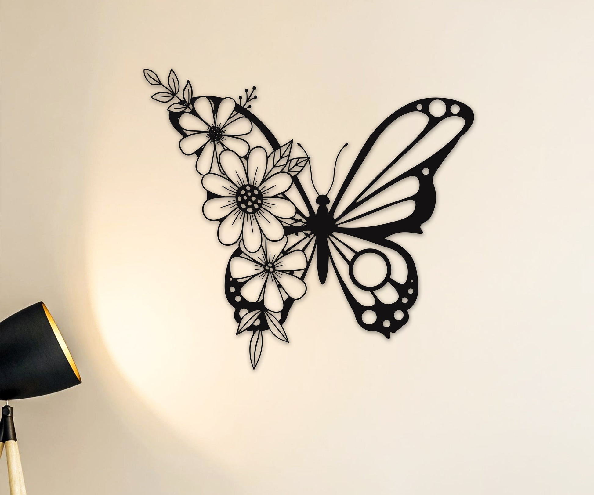 butterfly name personalized wall art – 16 gauge steel
