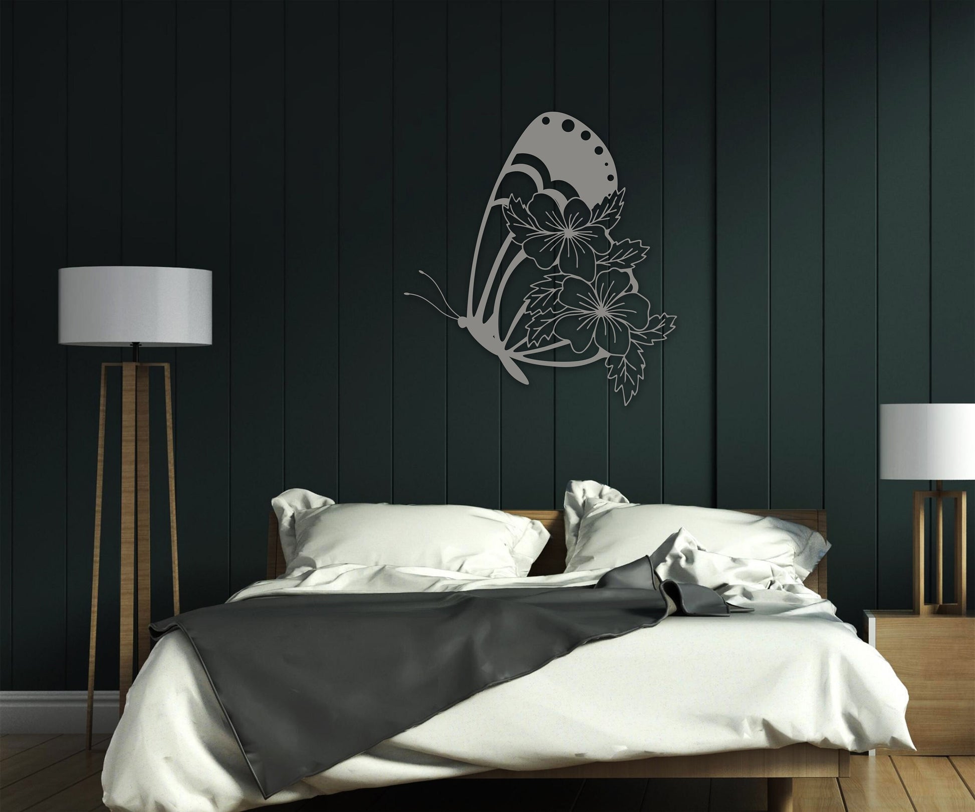 butterfly name personalized wall art – 16 gauge steel
