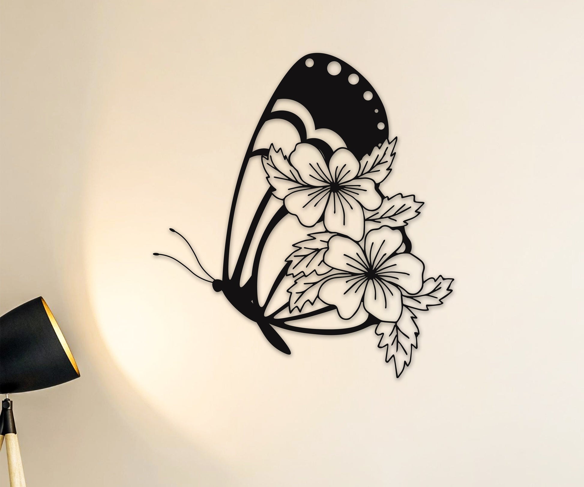 butterfly name personalized wall art – 16 gauge steel
