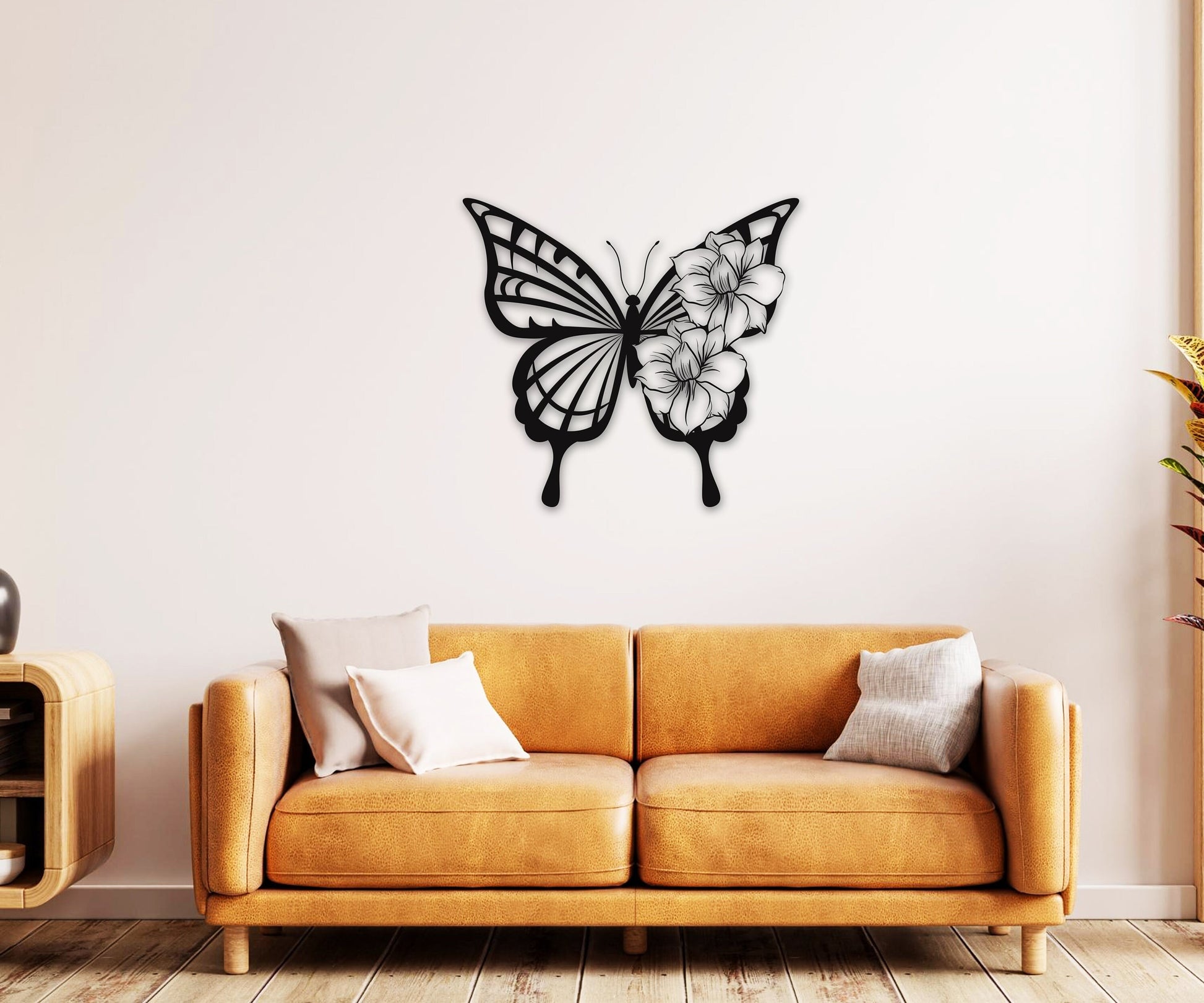 butterfly name personalized wall art – 16 gauge steel