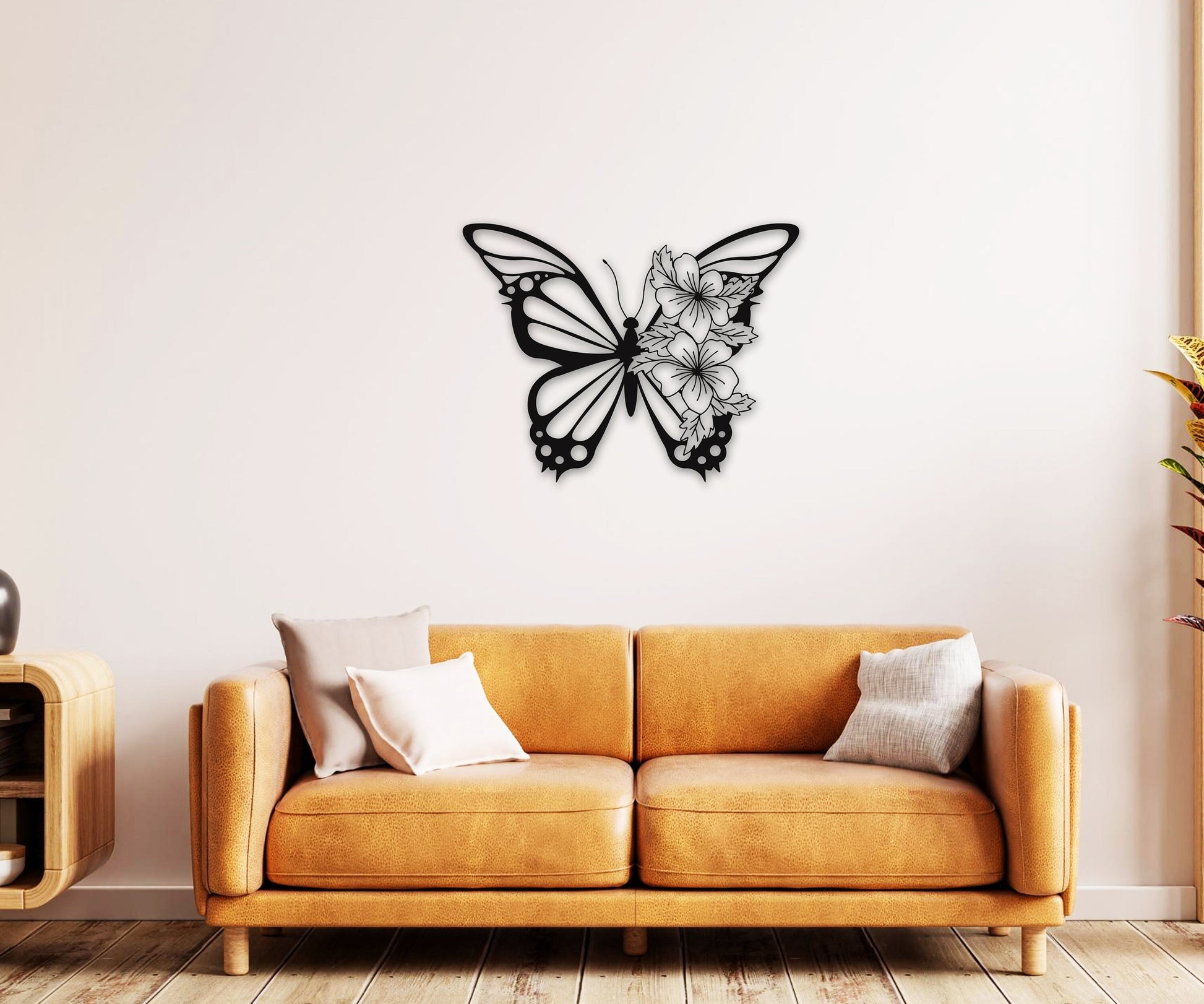 butterfly name personalized wall art – 16 gauge steel