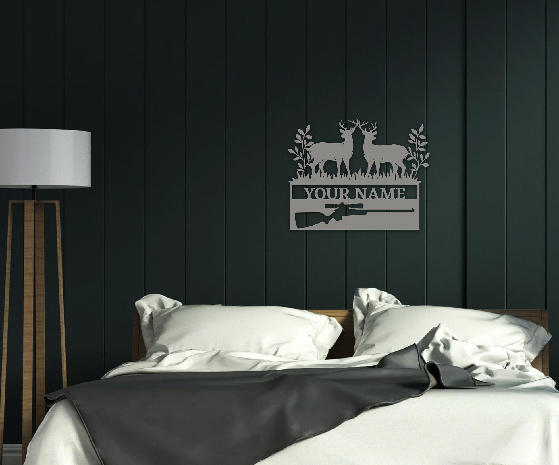 lake house cabin personalized metal sign – 16 gauge steel