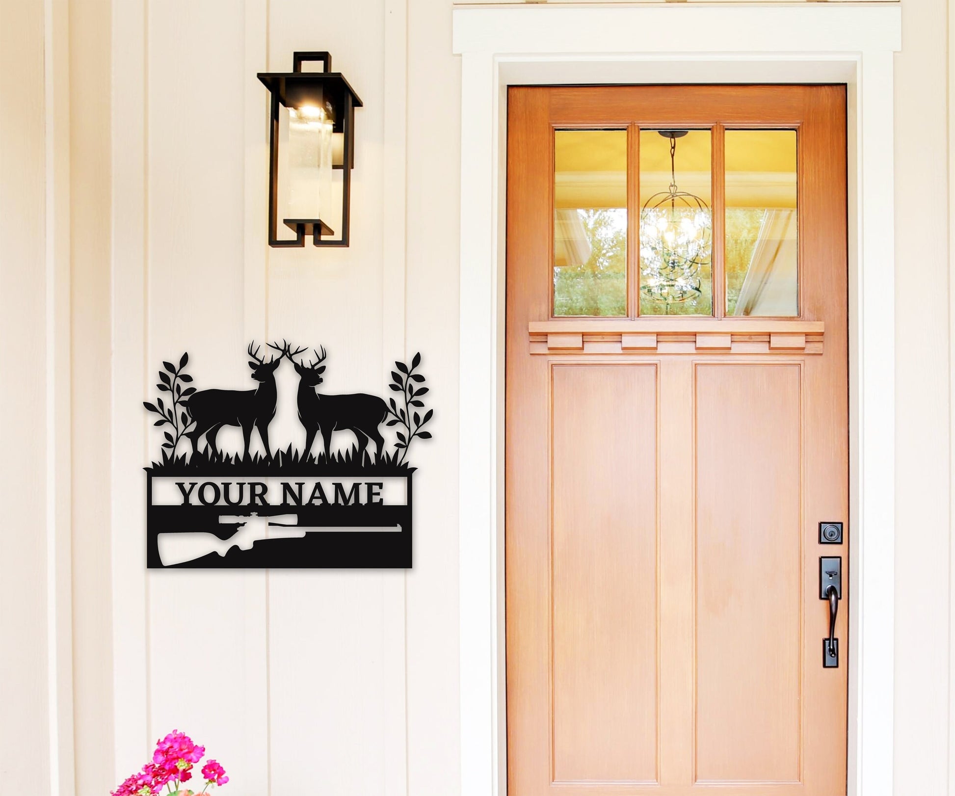 lake house cabin personalized metal sign – 16 gauge steel