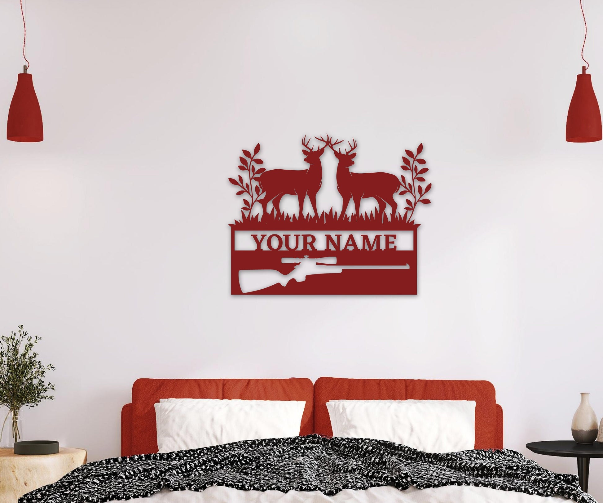 lake house cabin personalized metal sign – 16 gauge steel