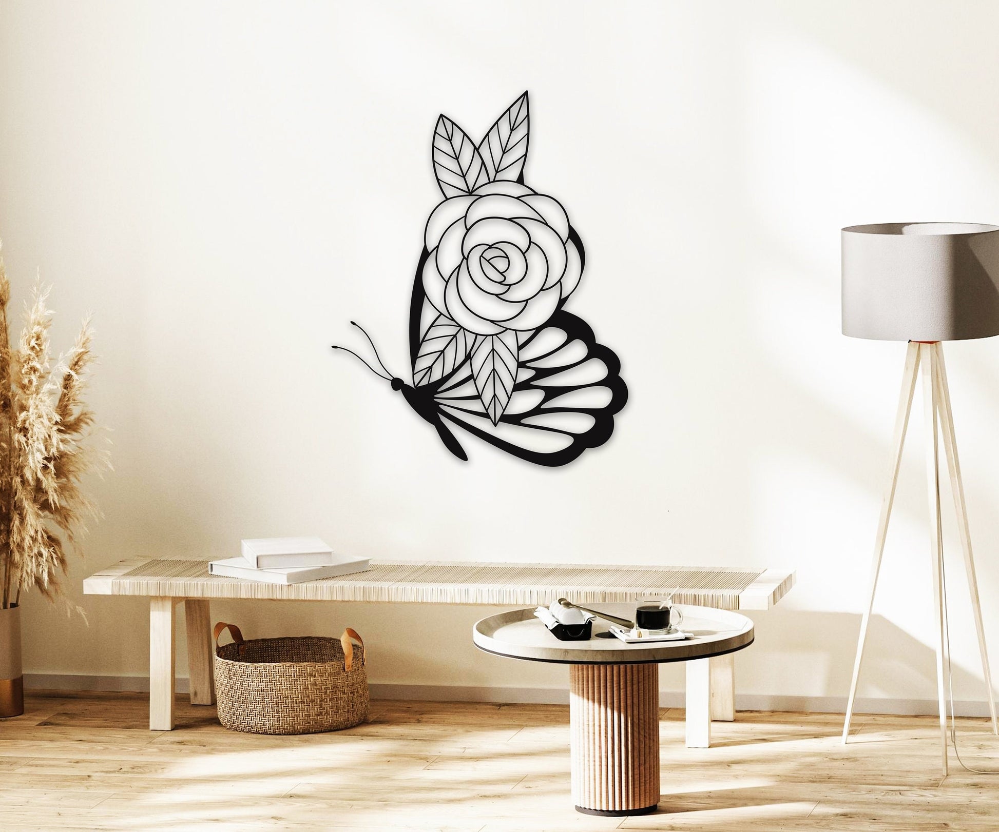 butterfly name personalized wall art – 16 gauge steel