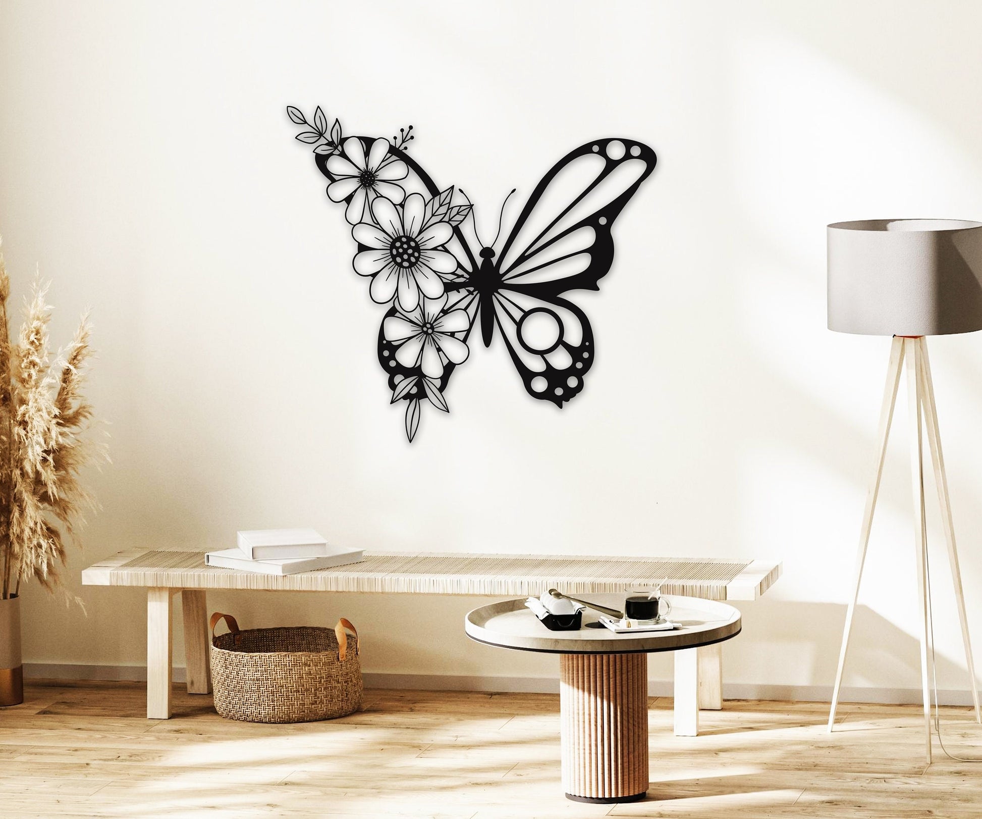 butterfly name personalized wall art – 16 gauge steel
