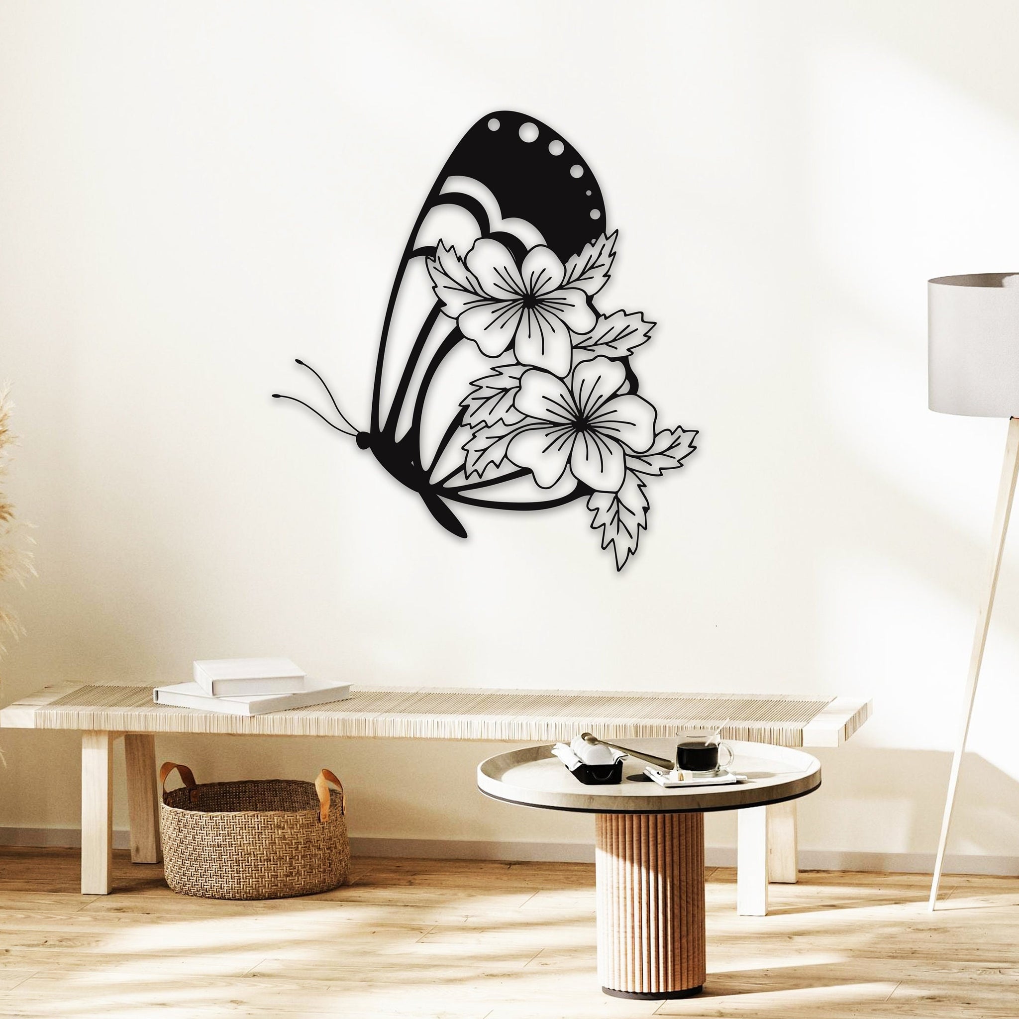 butterfly name personalized wall art – 16 gauge steel
