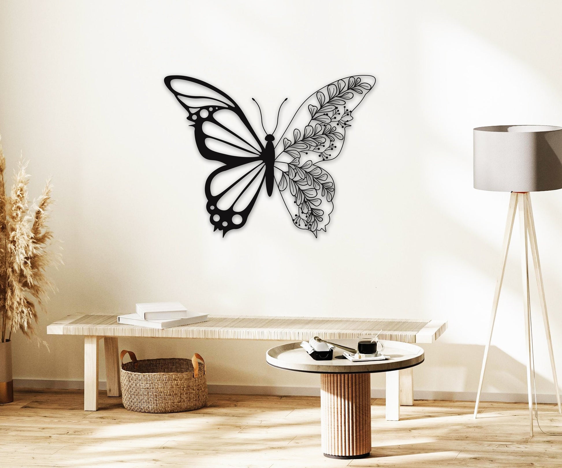 butterfly name personalized wall art – 16 gauge steel