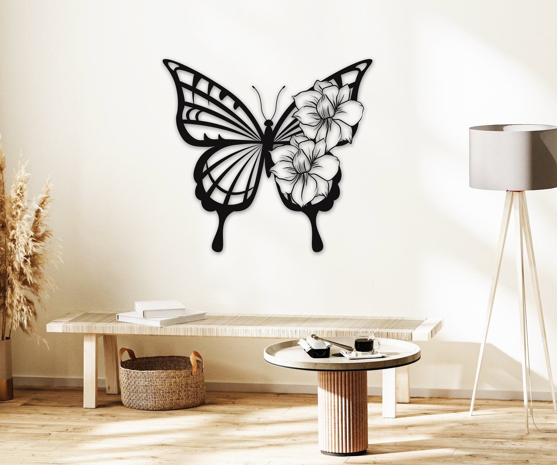 butterfly name personalized wall art – 16 gauge steel