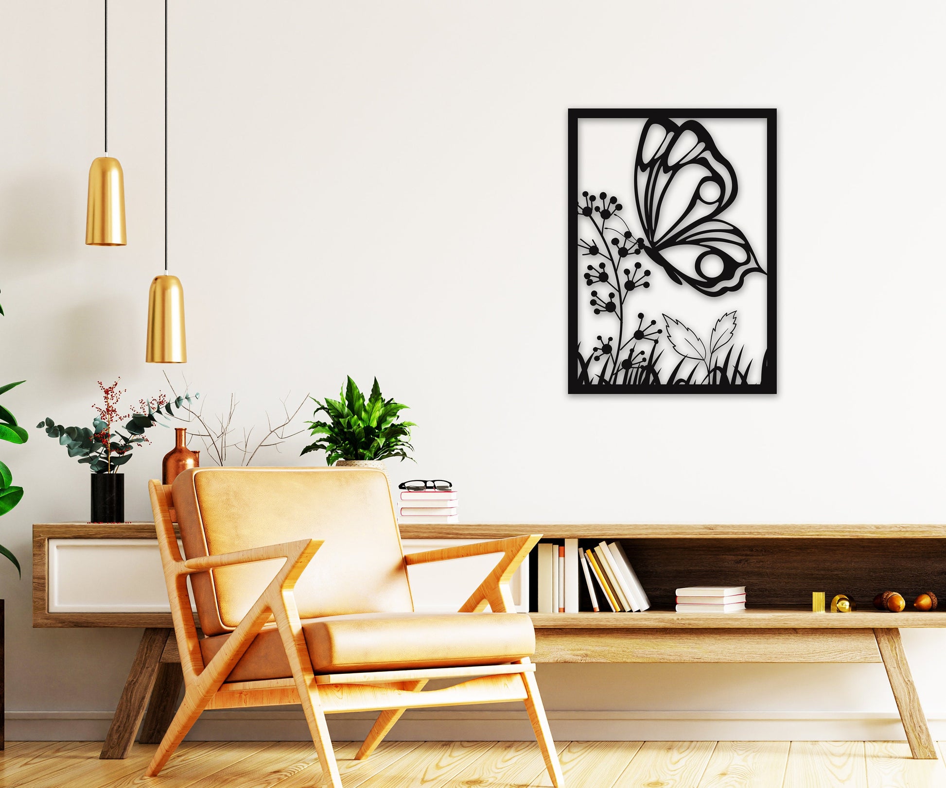 butterfly name personalized wall art – 16 gauge steel