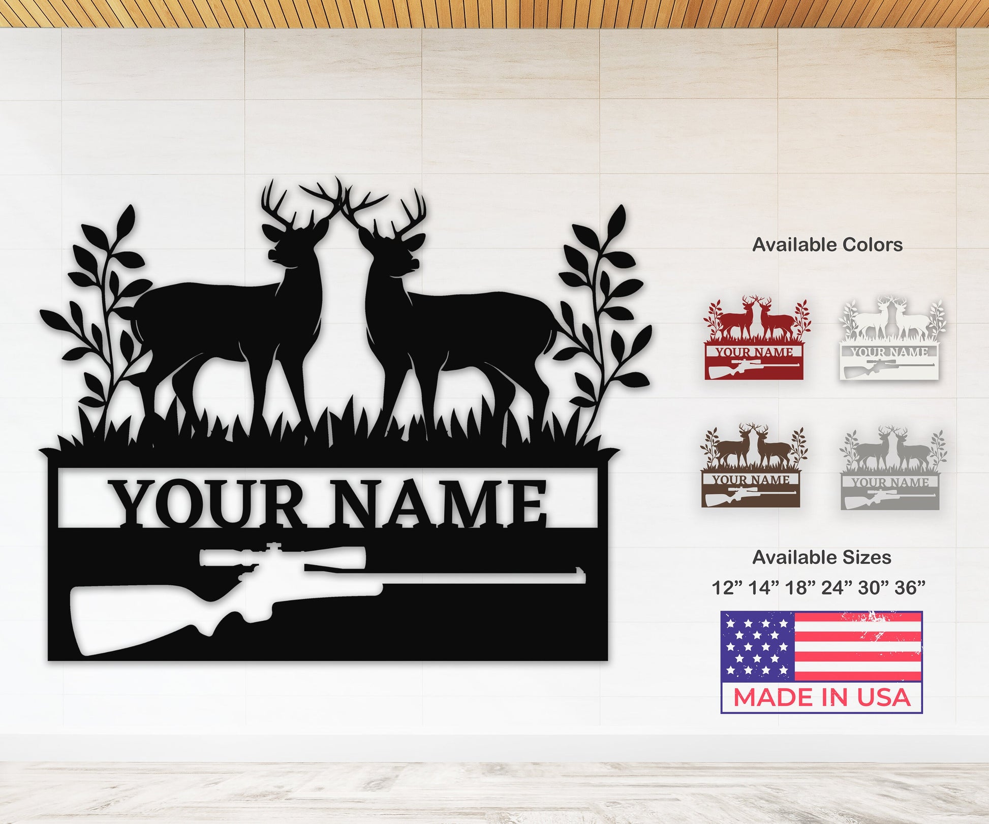 lake house cabin personalized metal sign – 16 gauge steel