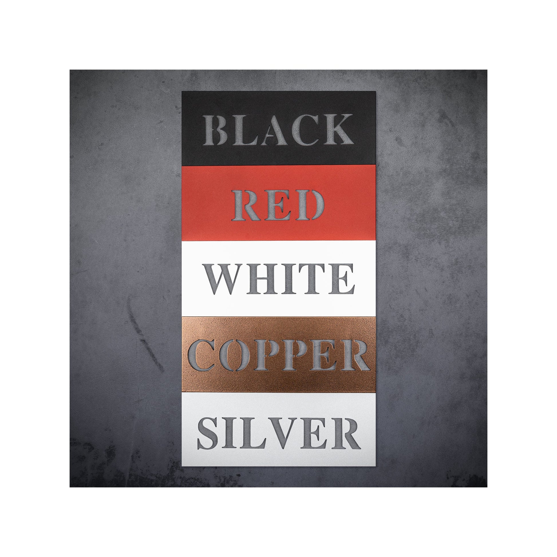 60th anniversary personalized metal sign – 16 gauge steel