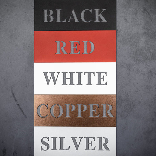50th anniversary personalized metal sign – 16 gauge steel