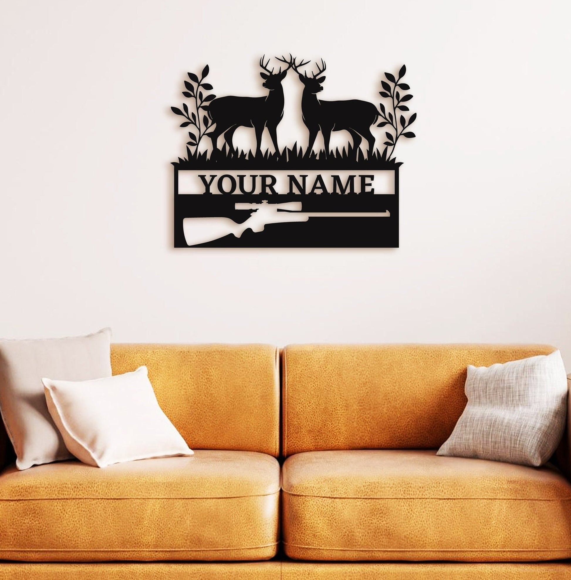 lake house cabin personalized metal sign – 16 gauge steel