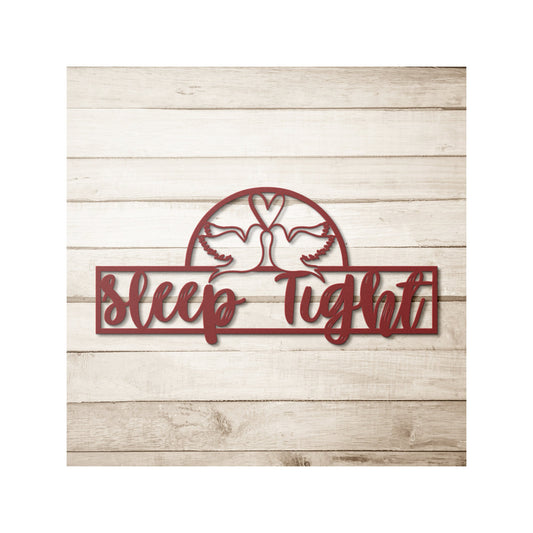 bedroom couples personalized wall sign – 16 gauge steel