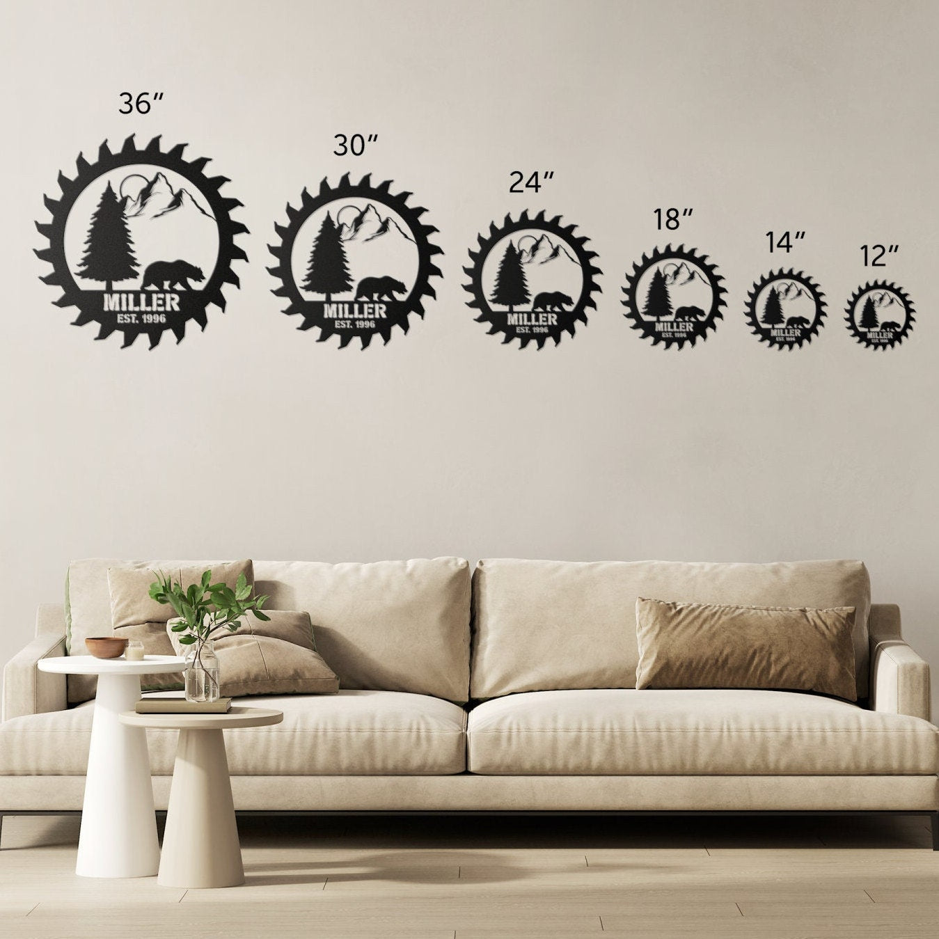 custom garage personalized metal sign – 16 gauge steel