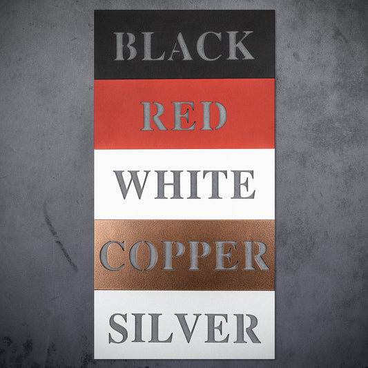 2th anniversary personalized metal sign – 16 gauge steel