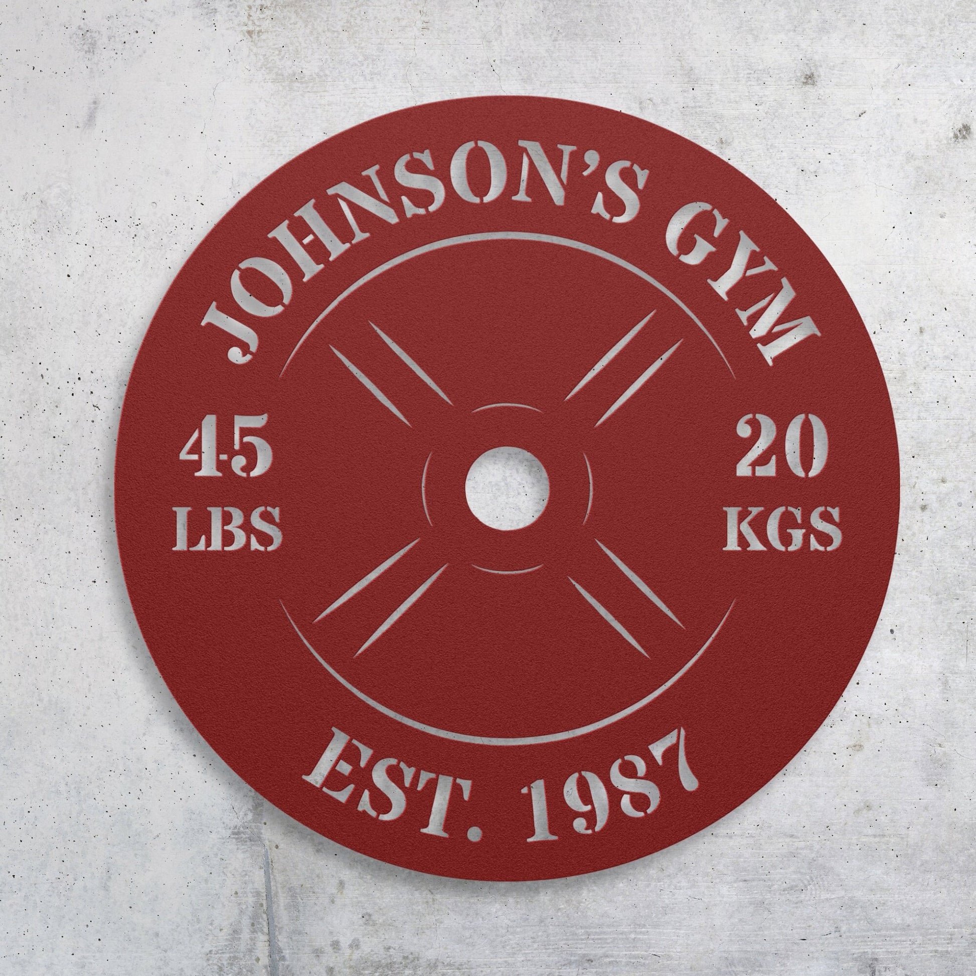 gamer personalized wall sign – 16 gauge steel