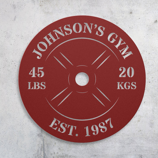 gamer personalized wall sign – 16 gauge steel