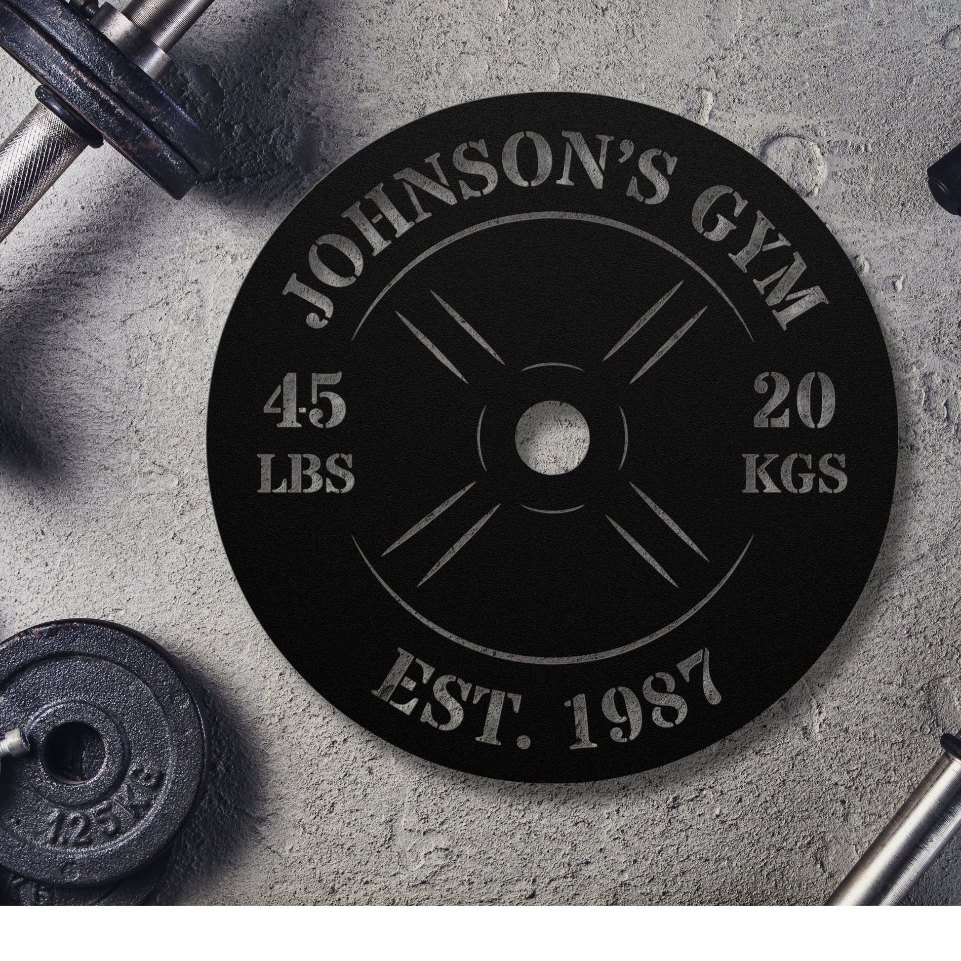 gamer personalized wall sign – 16 gauge steel