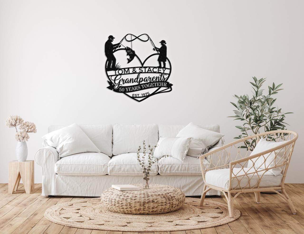 lake house cabin personalized metal sign – 16 gauge steel