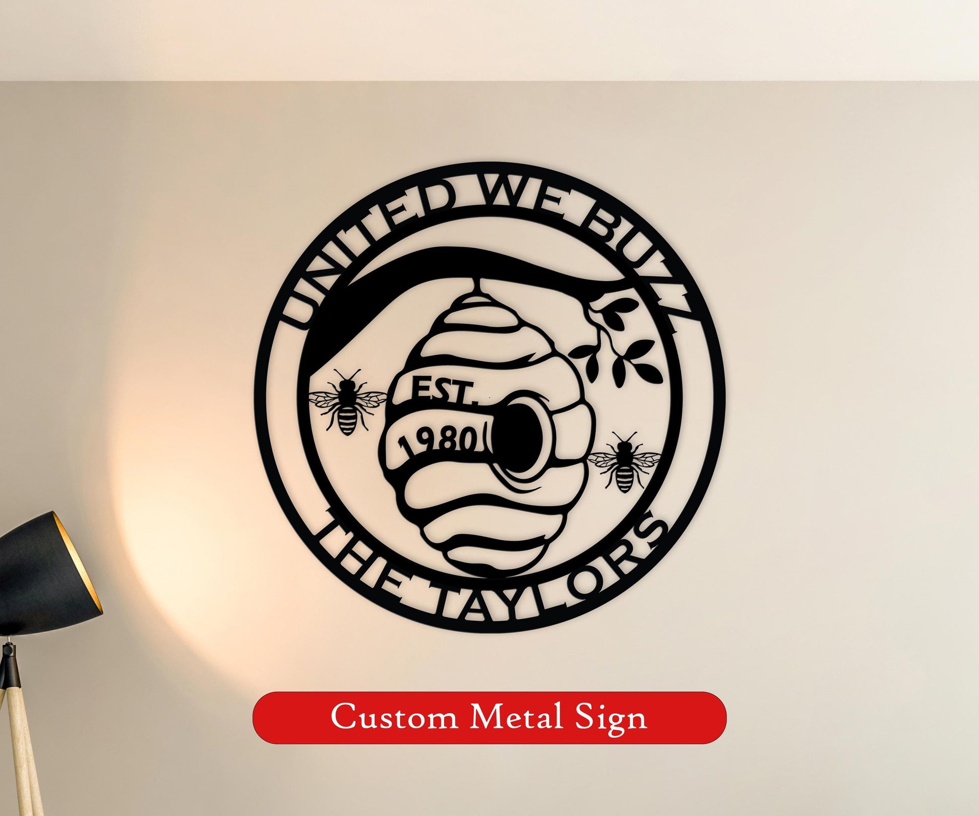 gamer personalized wall sign – 16 gauge steel
