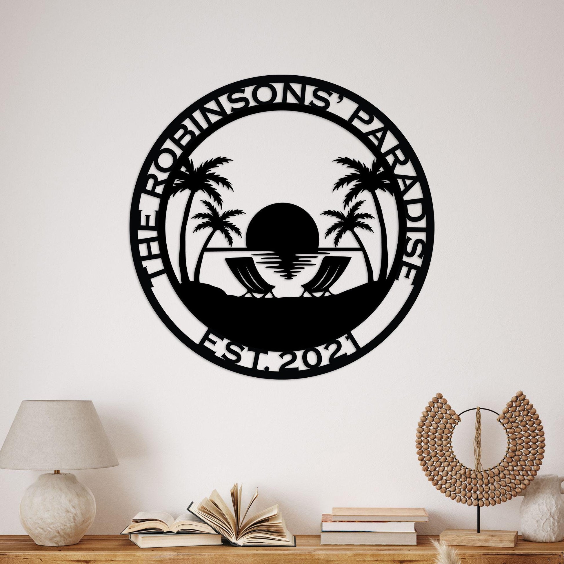 gamer personalized wall sign – 16 gauge steel