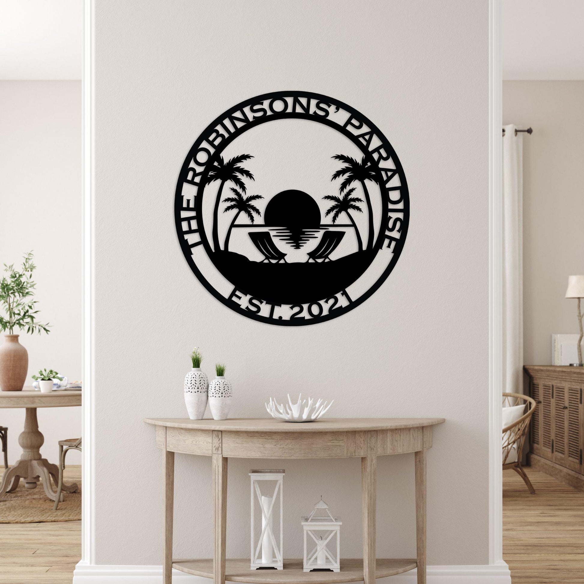 gamer personalized wall sign – 16 gauge steel