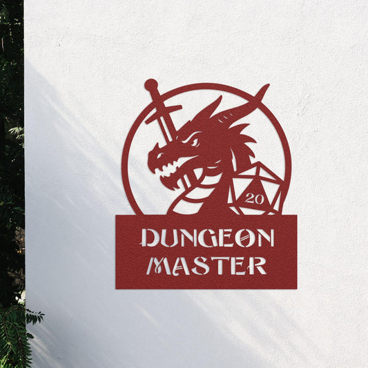 gamer personalized wall sign – 16 gauge steel