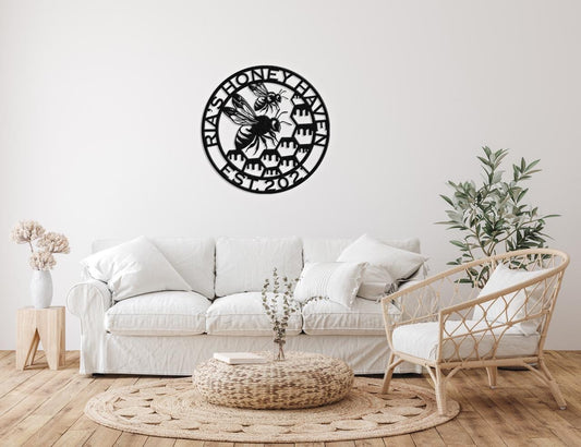 gamer personalized wall sign – 16 gauge steel