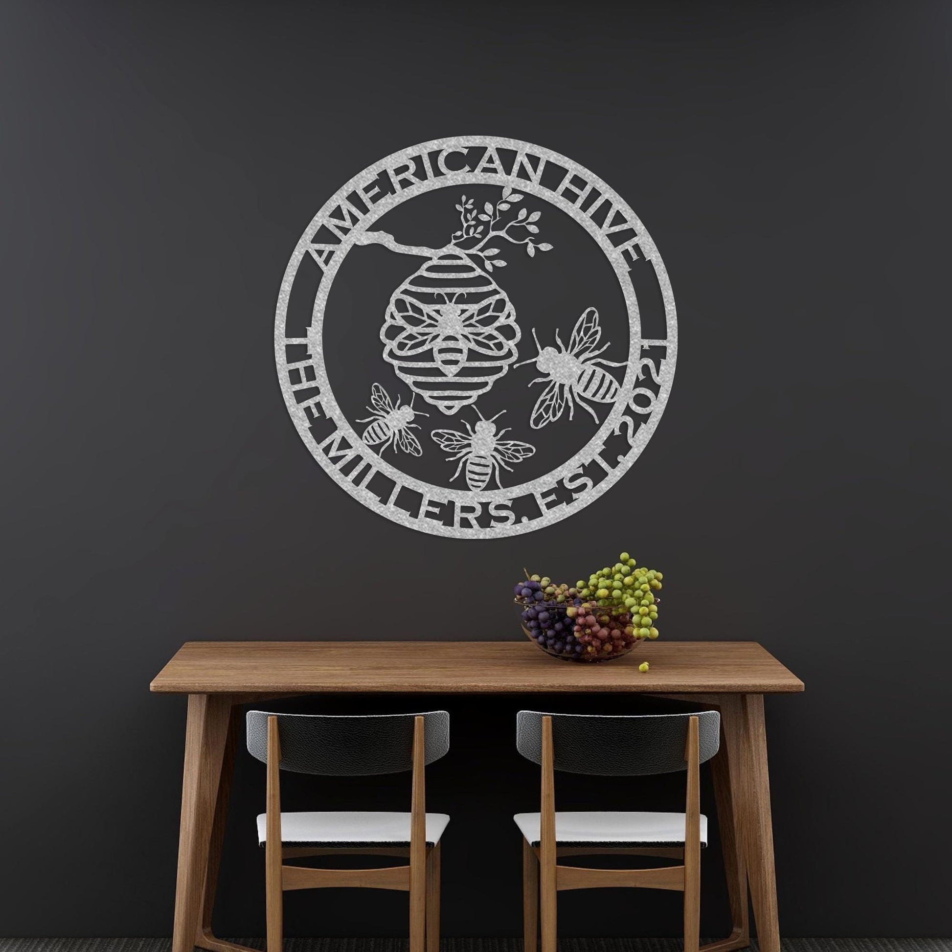 gamer personalized wall sign – 16 gauge steel