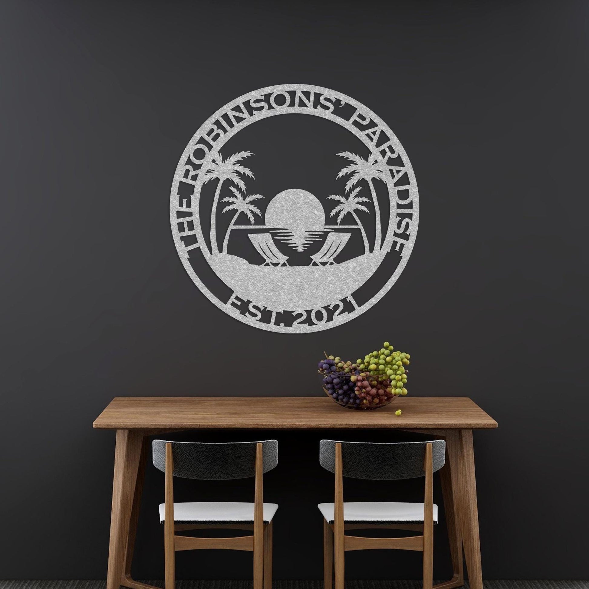 gamer personalized wall sign – 16 gauge steel