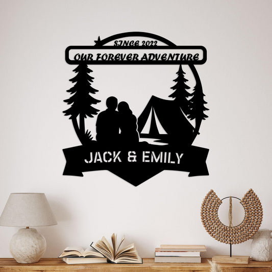 gamer personalized wall sign – 16 gauge steel