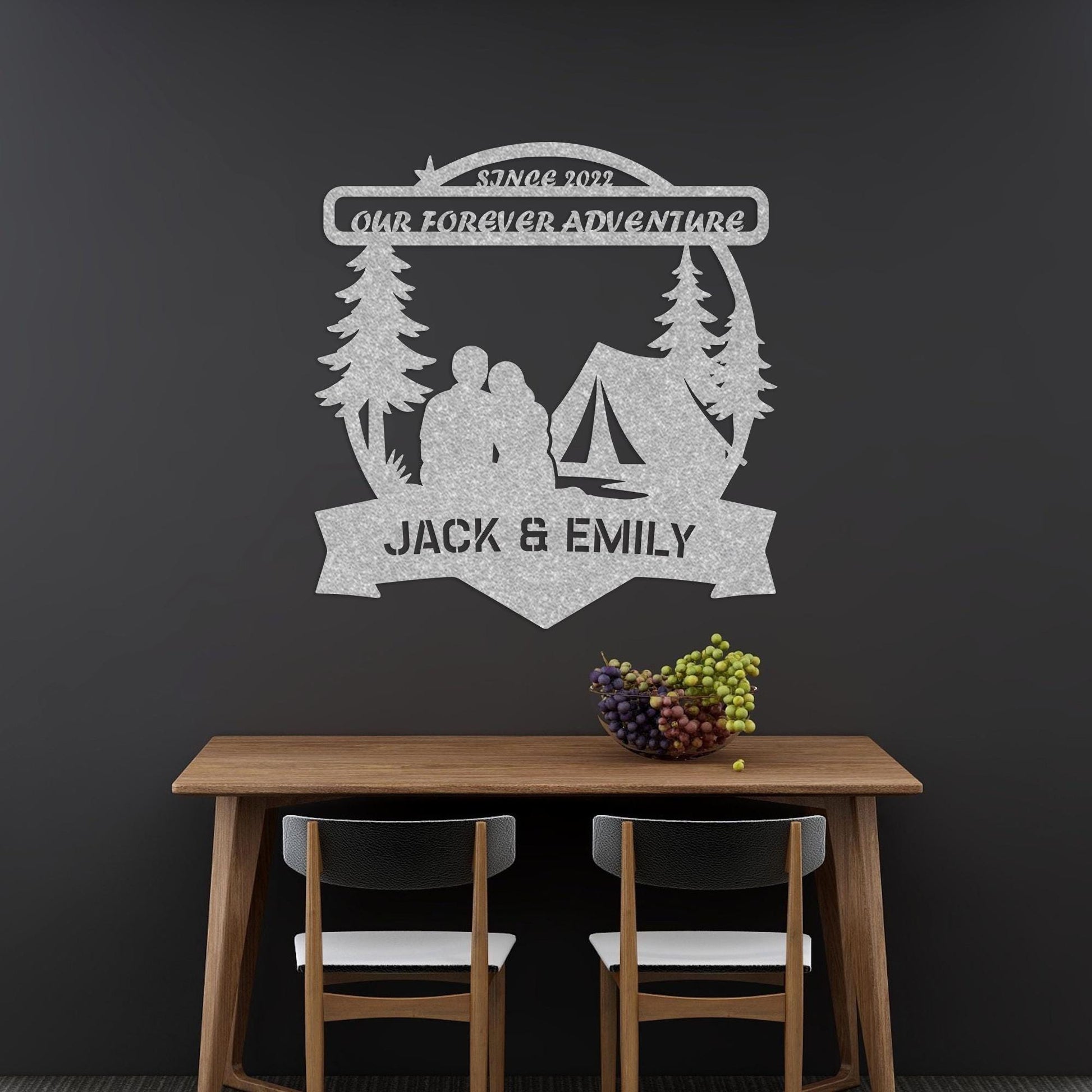 gamer personalized wall sign – 16 gauge steel
