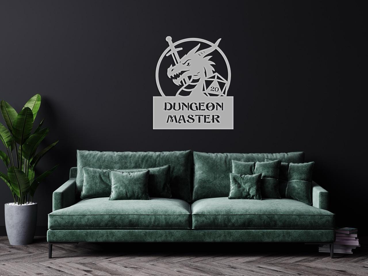gamer personalized wall sign – 16 gauge steel