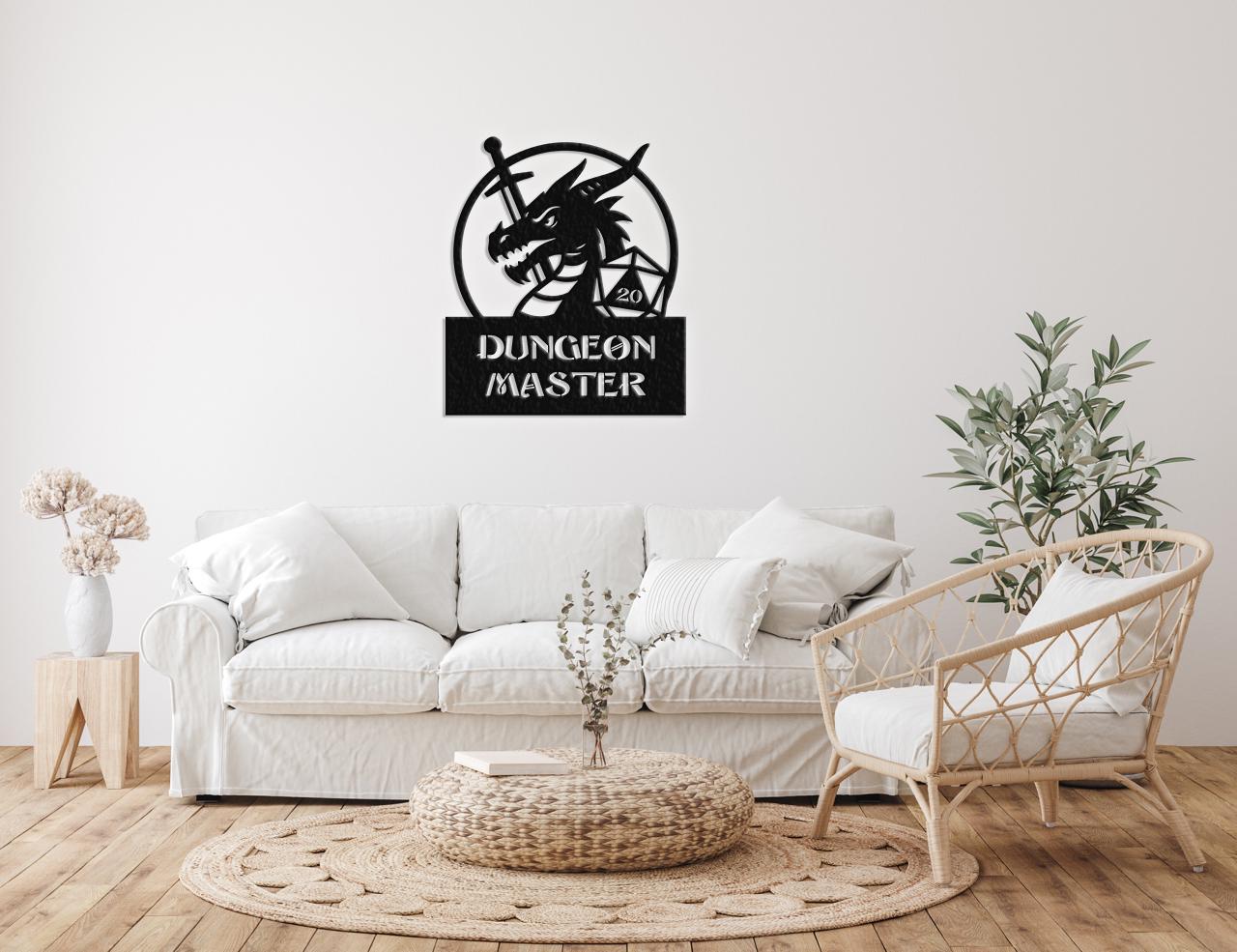 gamer personalized wall sign – 16 gauge steel