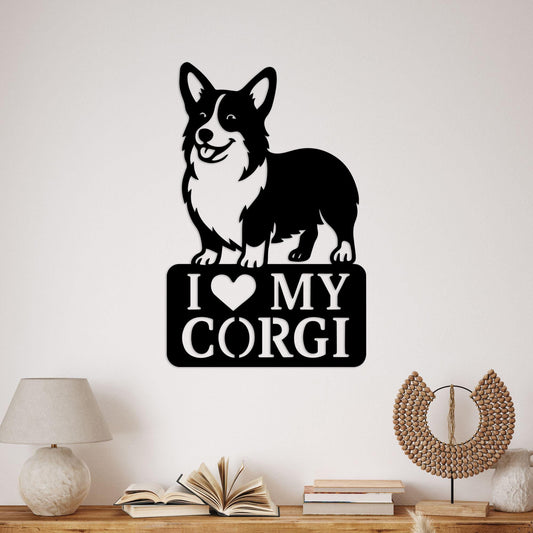 dog name personalized metal sign – 16 gauge steel