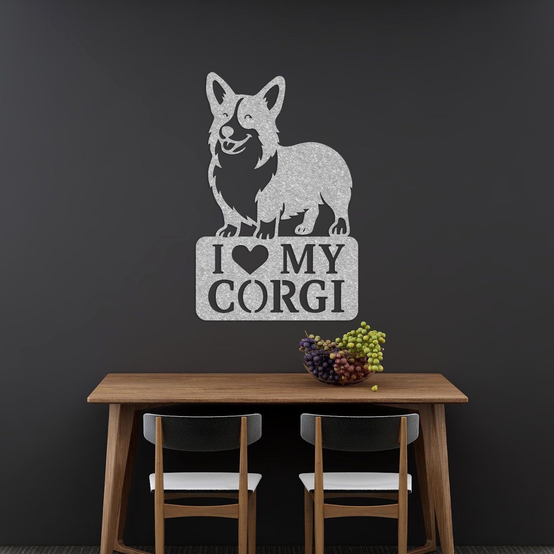 dog name personalized metal sign – 16 gauge steel