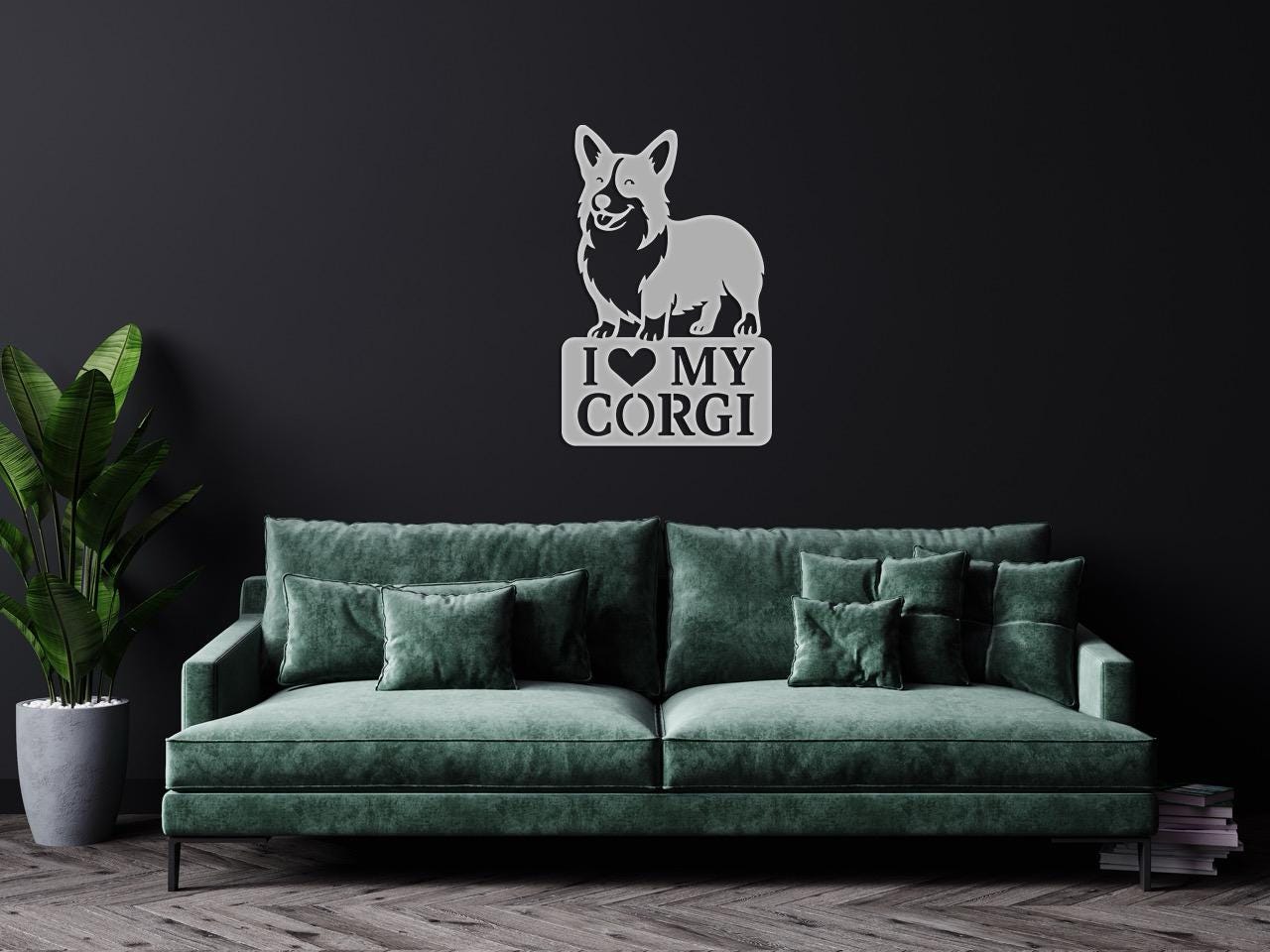 dog name personalized metal sign – 16 gauge steel