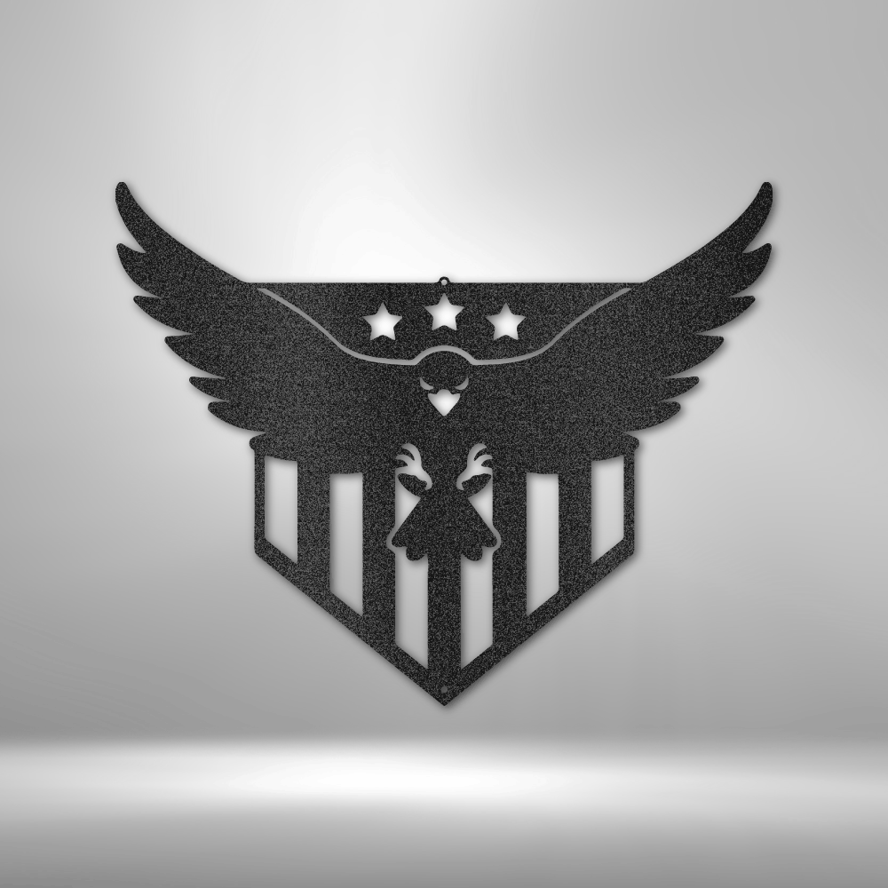Swooping Eagle - Steel Sign - Stylinsoul