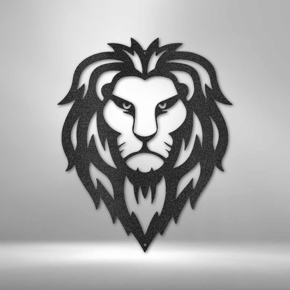 Lion Head - Steel Sign - Stylinsoul