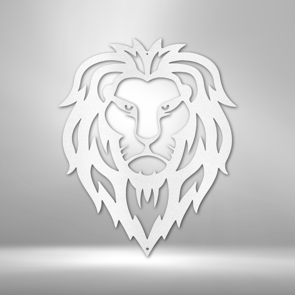 Lion Head - Steel Sign - Stylinsoul