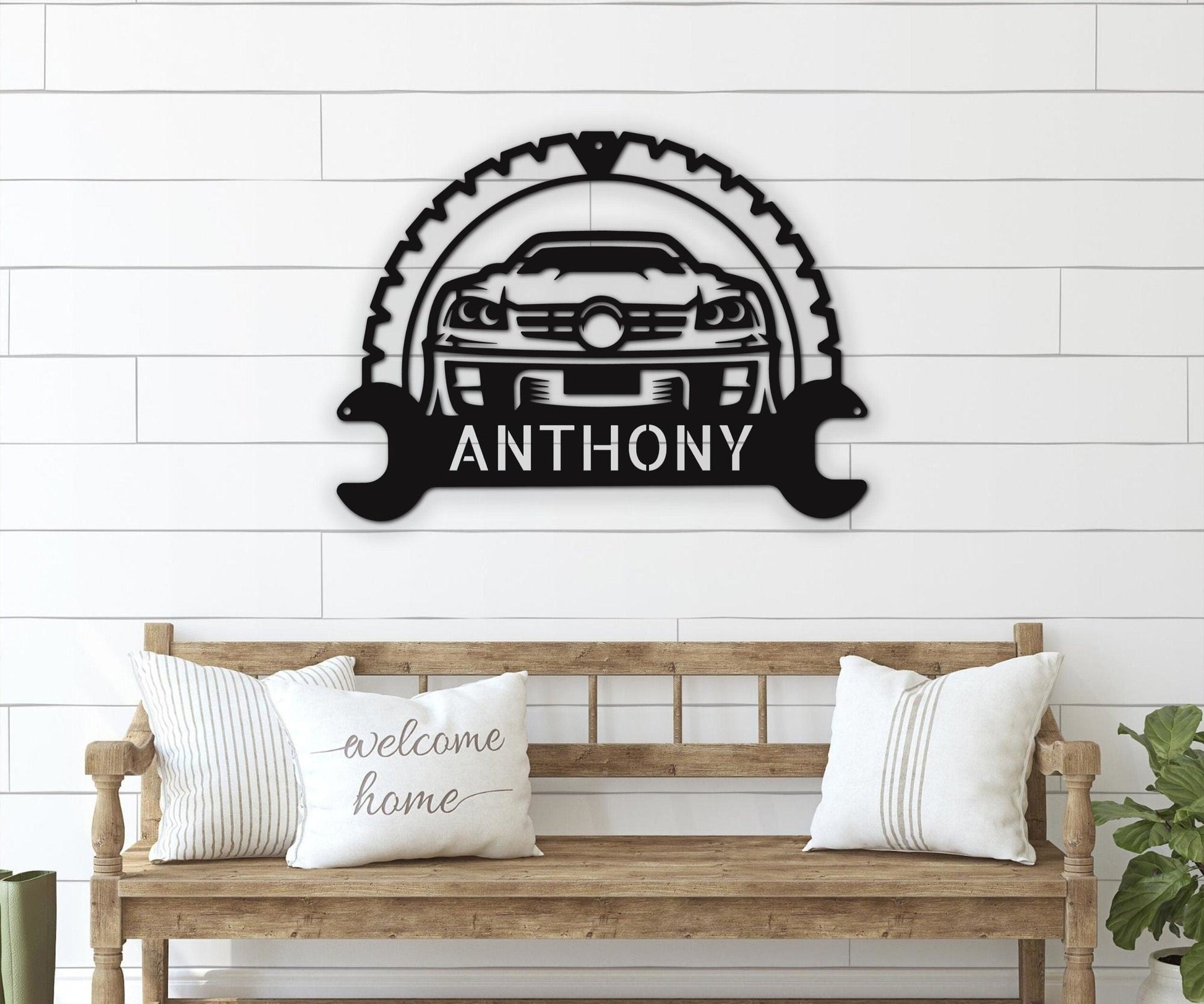 Classic Car Metal Sign - Garage Sign for Car Enthusiasts and Father's Day Gift - Stylinsoul