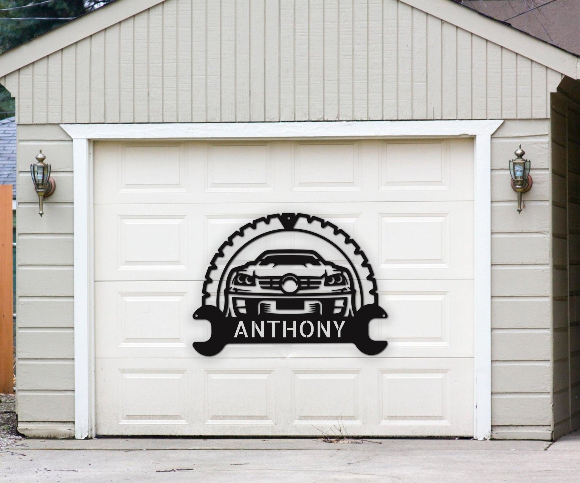 Classic Car Metal Sign - Garage Sign for Car Enthusiasts and Father's Day Gift - Stylinsoul