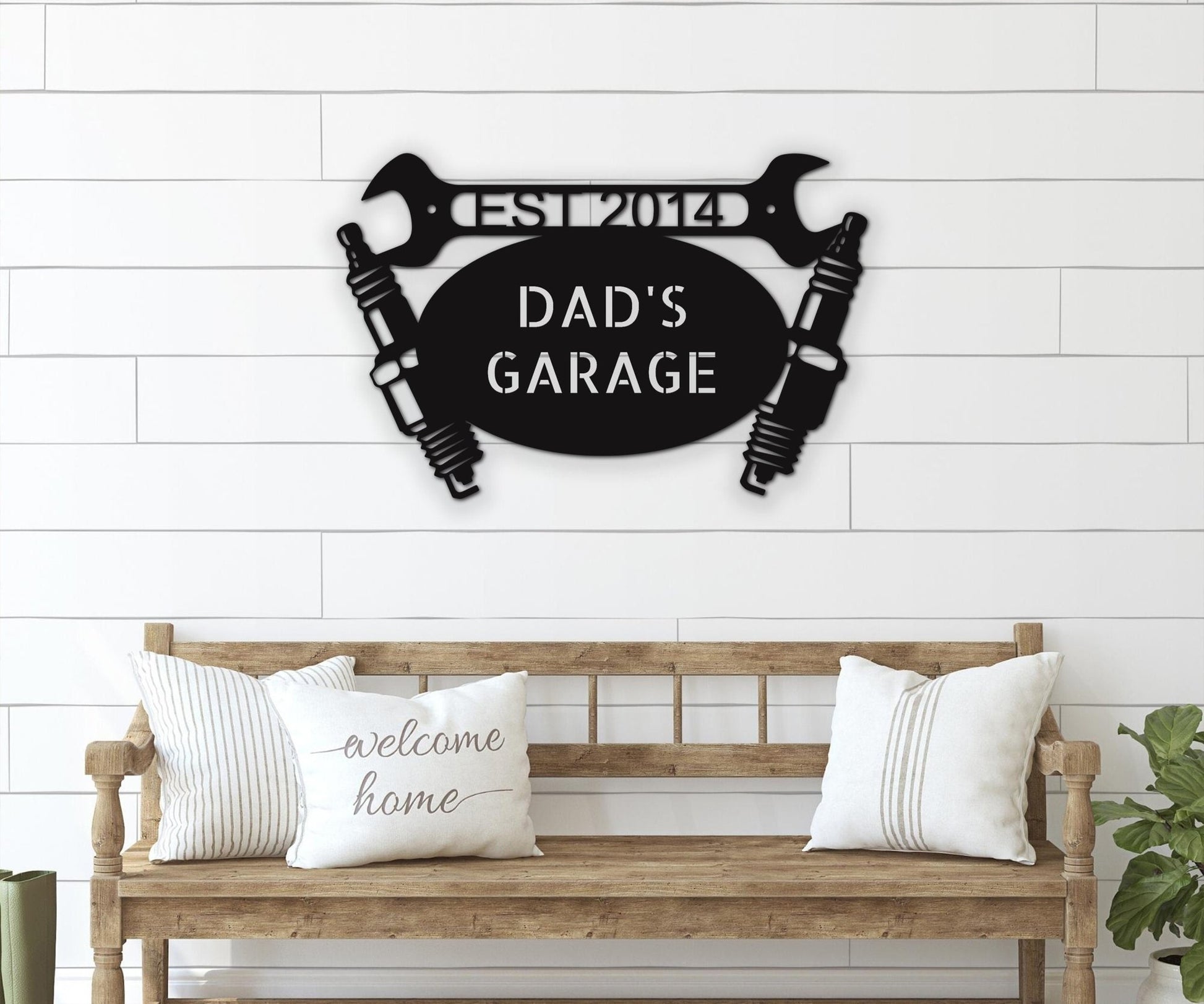 Custom Garage Sign - Personalized Metal Garage Tool Sign for Mechanics - Stylinsoul