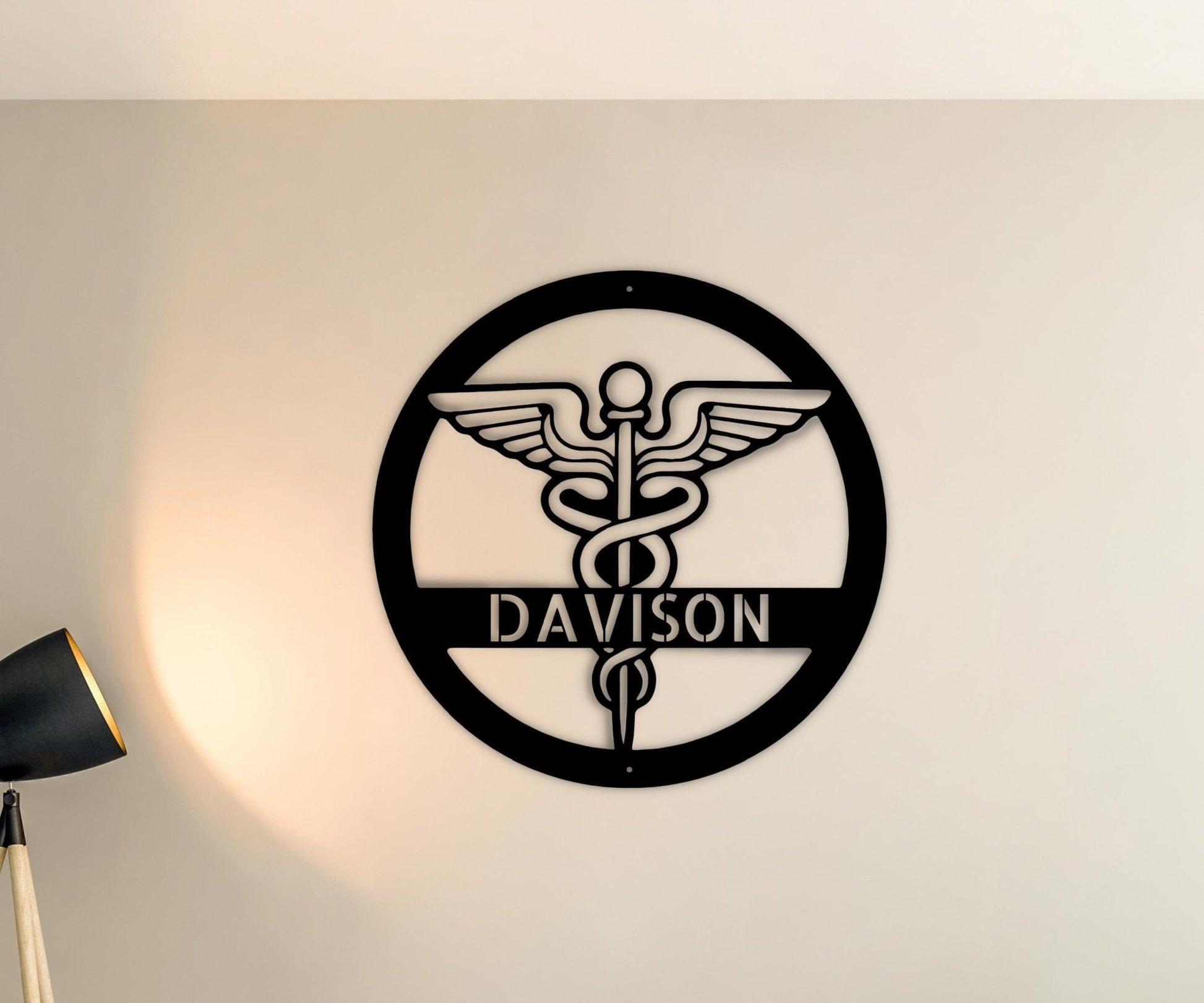 Custom Nurse Wedding Gift - Personalized Metal Wall Decor for Medical Professionals - Stylinsoul