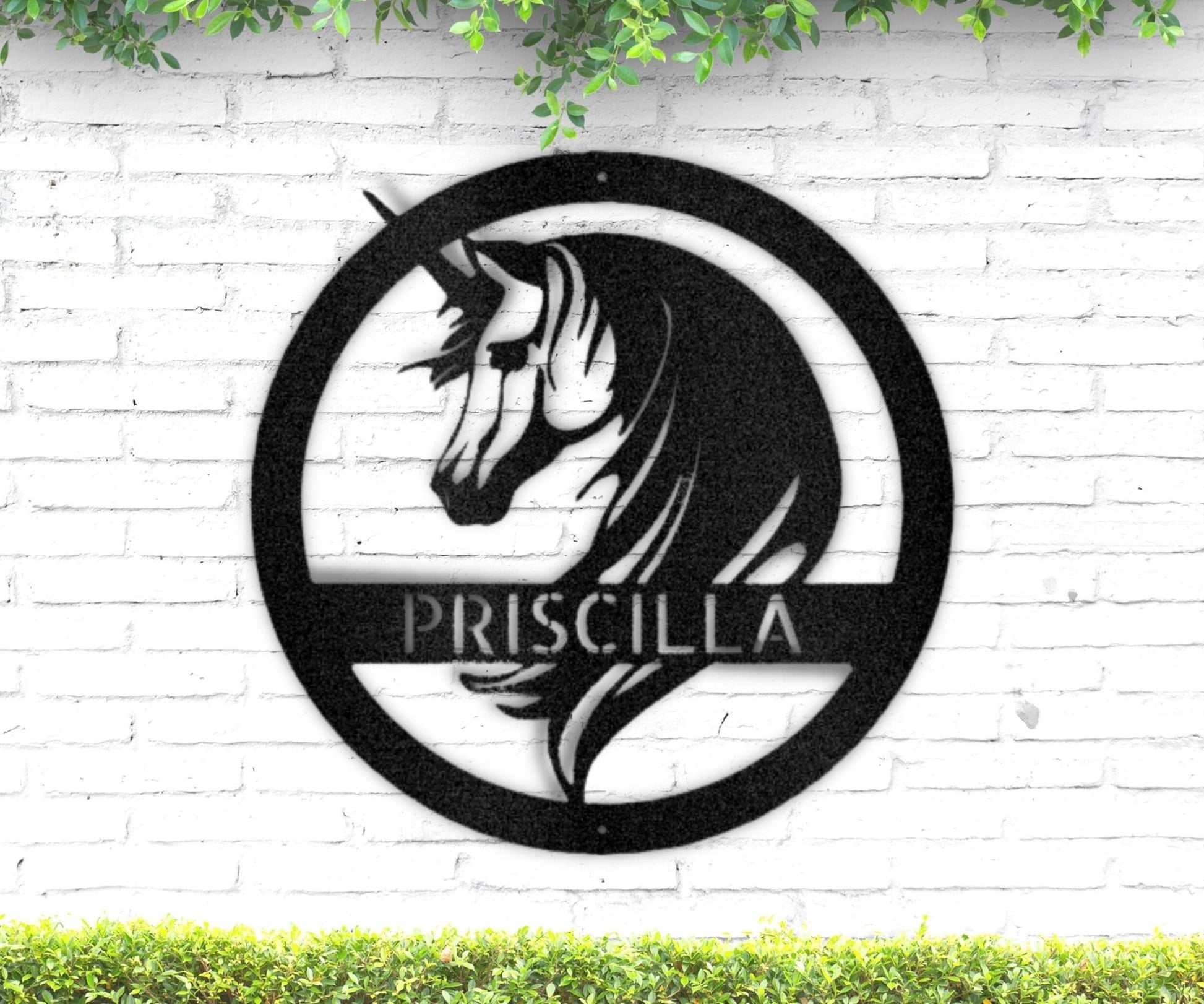 Custom Unicorn Metal Wall Art - Enchanting Bedroom Decor for Kids and Housewarming Personalized Gifts - Stylinsoul