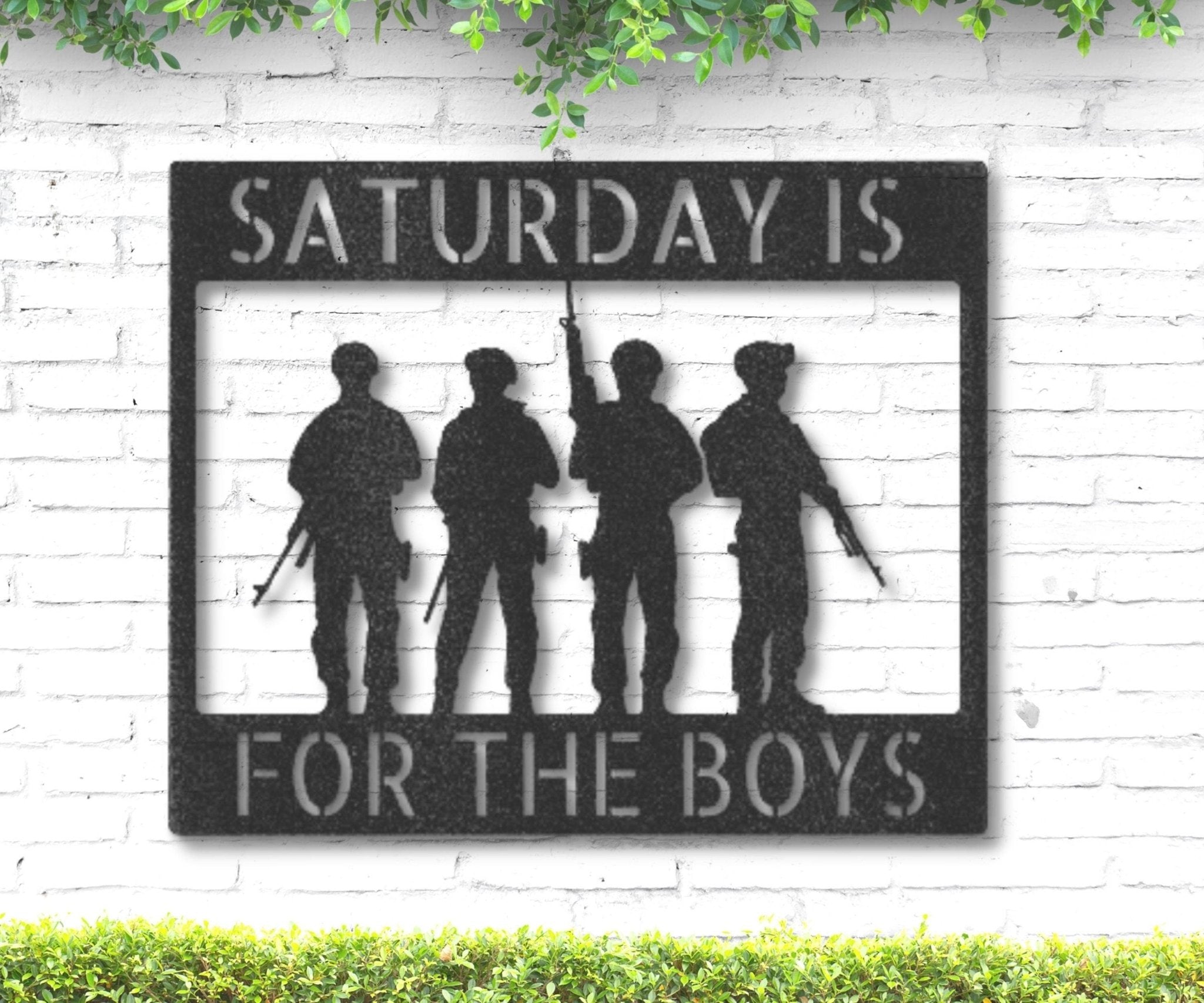 Military Metal Wall Art - Gift For US Soldiers - Patriotic Home Decor - Stylinsoul